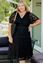 Picture of PLUS SIZE V NECK LACE DRESS FLUTTER SLEEVE.